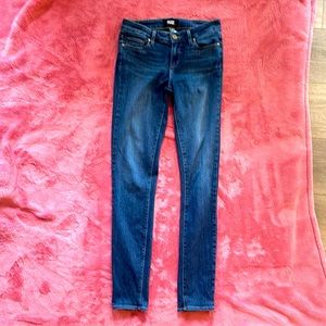 PAIGE SKINNY JEAN SIZE 26